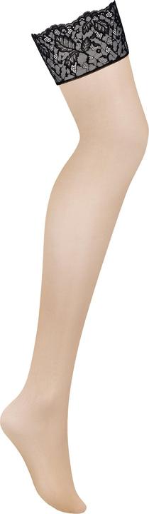 Actual product image Obsessive Bellastia Strapsstrümpfe Schwarz (M, L)