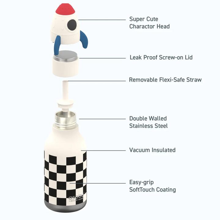 Actual product image Asobu Trinkflasche Bestie Rocket (0.46 l)