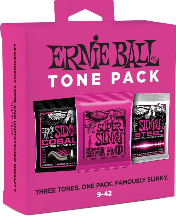 Produktbild Ernie Ball 3er Tone Pack (18 x, E-Gitarre)