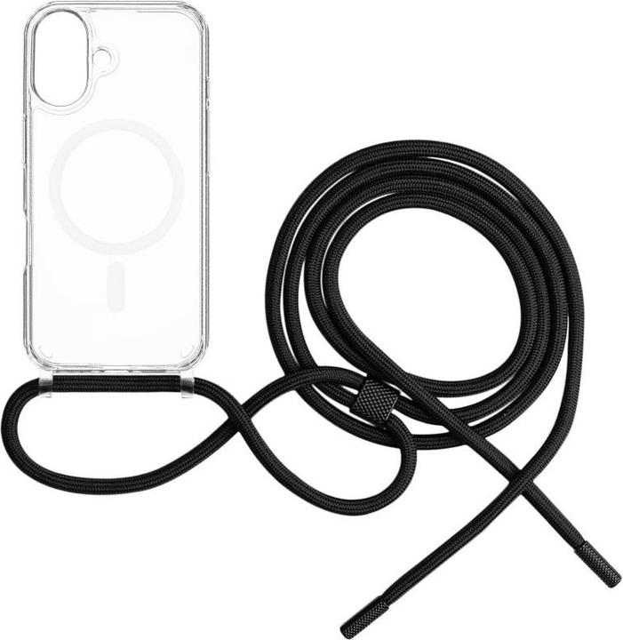 Produktbild Fixed MagPure Neck für Apple iPhone 16 Plus, schwarz (Apple iPhone 16 Plus)