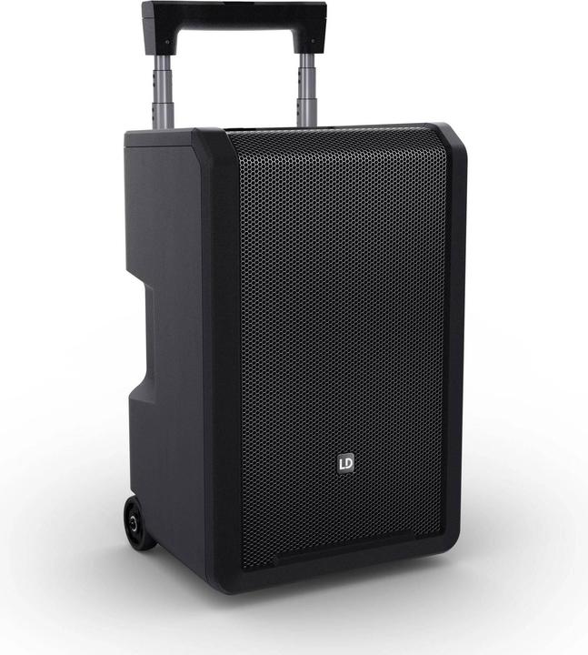 LD Systems ANNY® 10 - 10" Enceinte mobile Bluetooth® PA avec batterie et table de mixage (Actif, 1x 160 W)