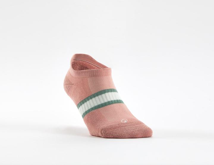 Produktbild Artengo Tennissocken RS500 Low 3er-Pack rosa Motive/weiss/grün Decathlon (39 - 42)