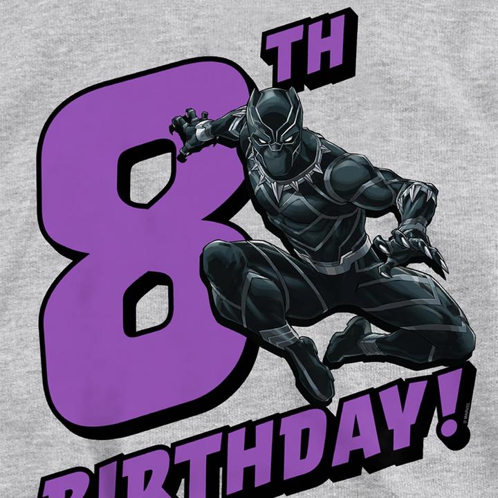 Image du produit Black - Sweat à capuche 8ème anniversaire - Enfant (128)