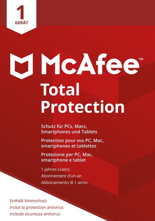 McAfee Total Protection (1 User, 12 months)