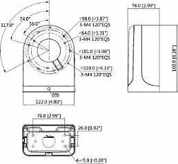 Actual product image Dahua NVR2104HS-I (Mounting kit)