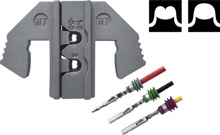 Produktbild Toolcraft PZ-501 1647552 Crimp-Set Inkl. Crimpsortiment mit Koffer (260 mm)