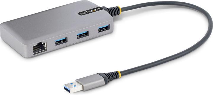 Immagine prodotto StarTech com 5G3AGBB-USB-A-HUB, USB 3.2 Gen 1 (3.1 Gen 1) Type-A, Micro-USB, RJ-45, USB 3.2 Gen 1 (3 (USB-A, 4 porte)