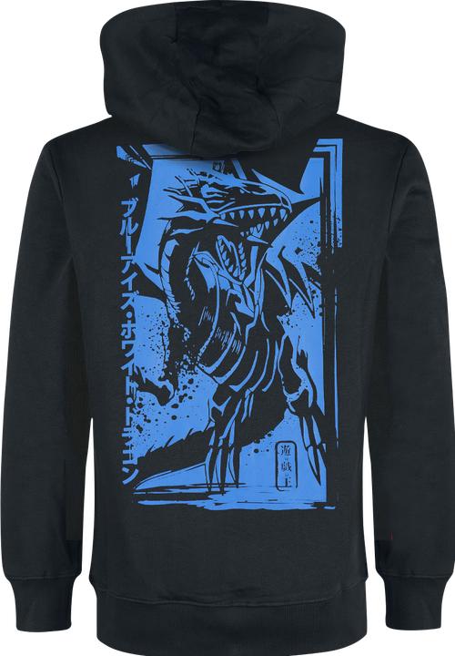 Actual product image Difuzed Yu-Gi-Oh! Felpa Cappuccio (L) Man: Blue-Eyes White Dragon (L)