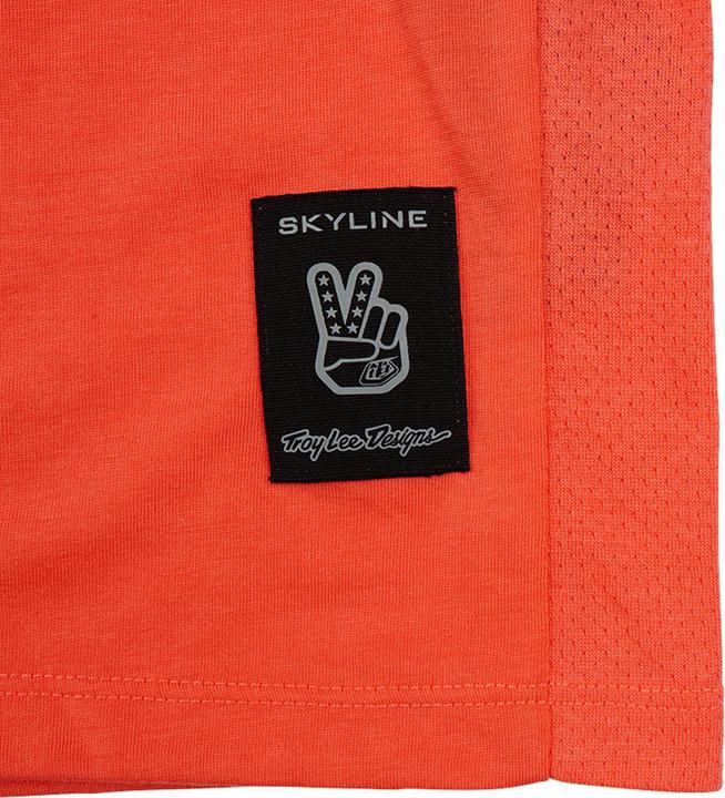 Image du produit Troy Lee Designs Skyline Ride SS Tee, P&W, melon, youth S (S)