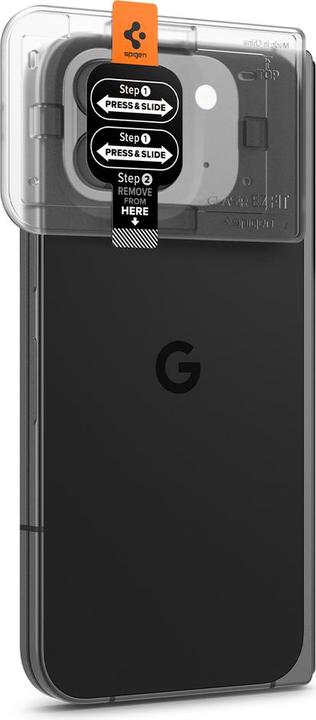 Image du produit Spigen EZ Fit Protecteur de caméra en verre trempé Google Pixel 9 Pro Fold 2-Pack (2 pcs, Google Pixel 9 Pro Fold)