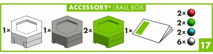 Actual product image Ravensburger GraviTrax Accessory Ball Box