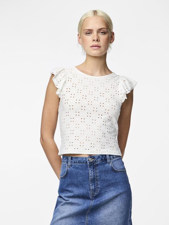 Actual product image Pieces PCMIMI Oberteil mit angeschnittenen Ärmeln (L)