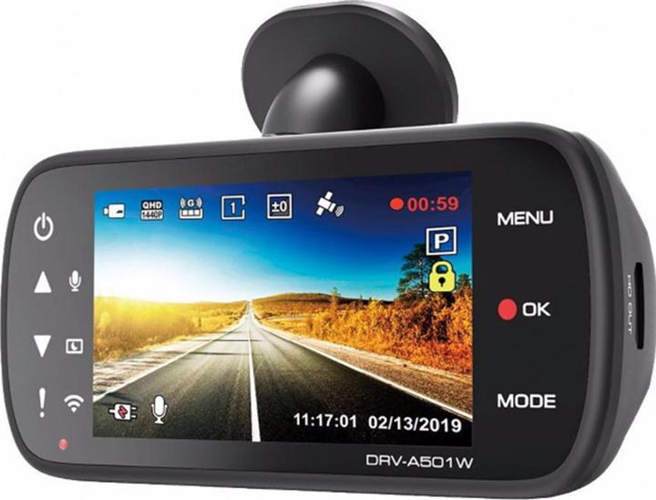 Immagine prodotto Kenwood Corp. DRV-A501W (WiFi, Ricevitore GPS, Accelerometro, WQHD)