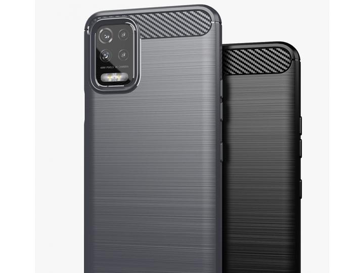 Produktbild Screenguard LG K42 Hülle Carbon Brushed Soft TPU (LG K42)