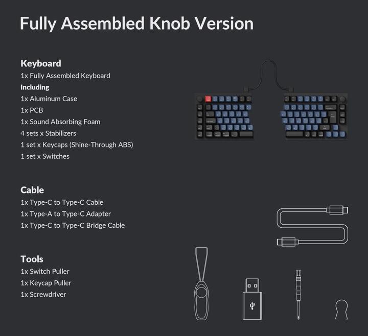 Actual product image Keychron Q11 (CH, Cable)
