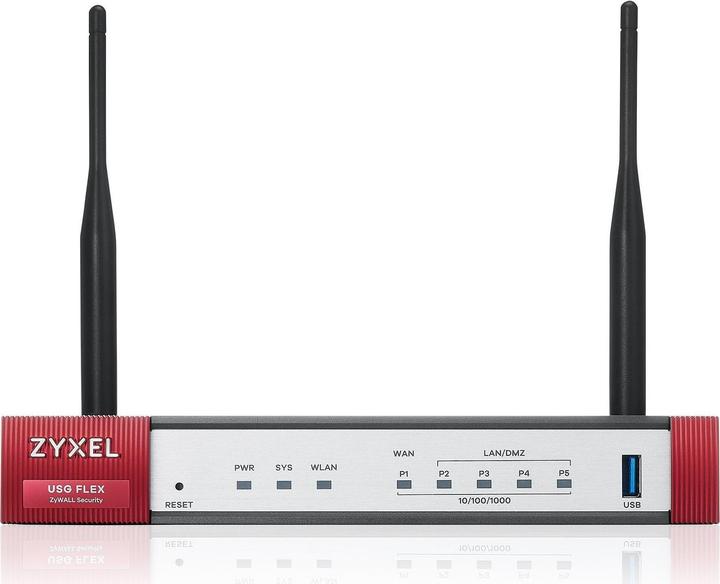 Image du produit Zyxel USG FLEX 100 AX Wifi 6 Pare-feu 900Mbps 1xWAN 4xLAN/DMZ AX1800 1xUSB incl. 1 Year UTM Bundle