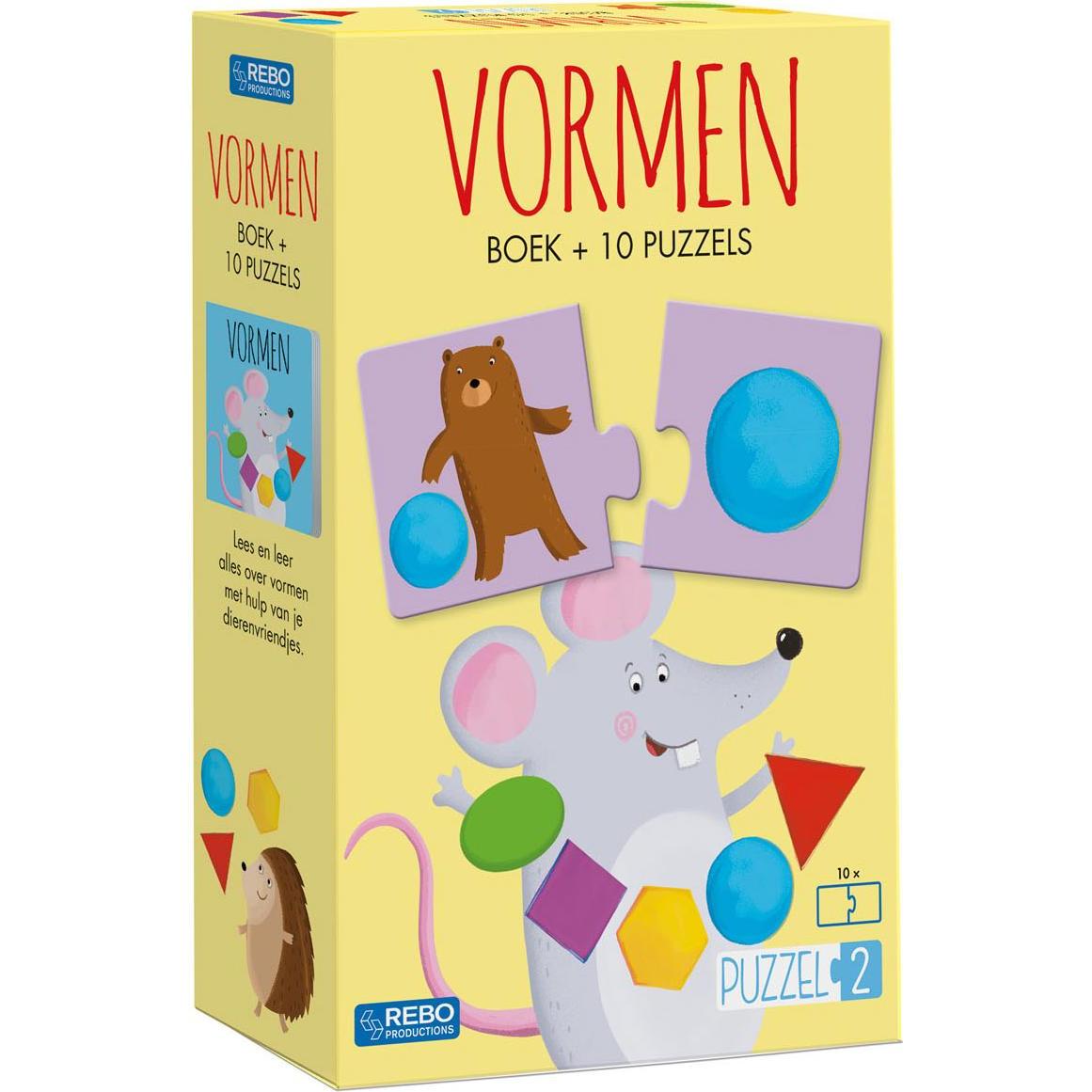 Rebo Puzzel2 – Buchformen mit 10 Rätseln