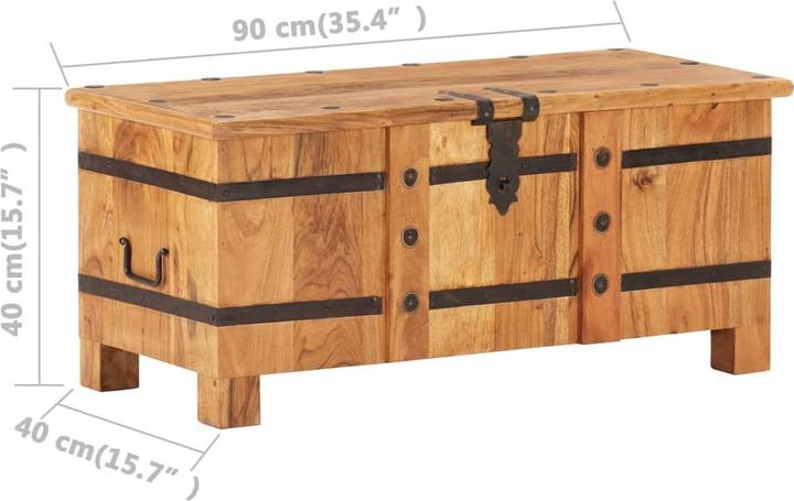 Produktbild vidaXL Truhe (40 cm, 1x)