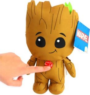 Actual product image Disney Marvel Lil Bodz Plush Large With Sound (27 cm)