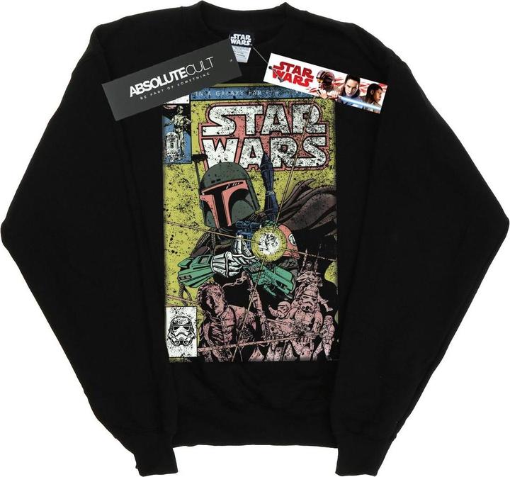 Produktbild Star Wars Boba Fett Comic Sweatshirt (L)