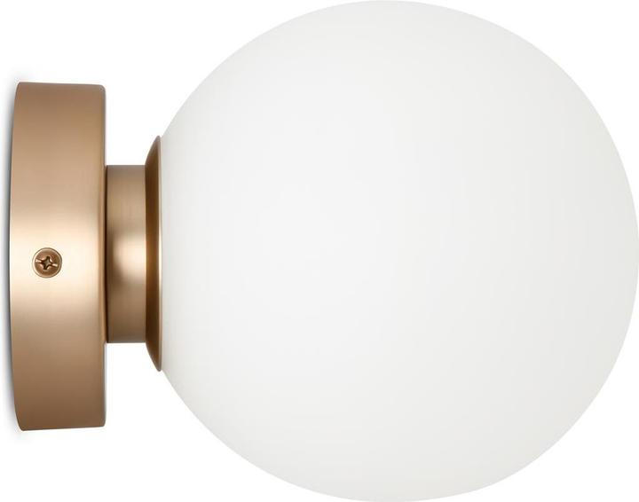 Maytoni Basic form Wandleuchte, Wandlampe E14 Gold-Farbe 15cm