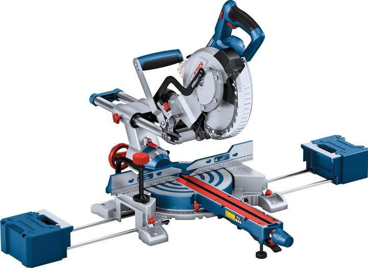 Actual product image Bosch Professional Scie pendulaire à onglet à accu Click+Go GCM 18V-216 D BITURBO