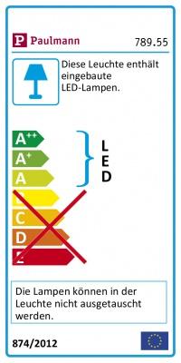 Label énergétique Paulmann SimpLED Power Stripe Set (Blanc chaud, 150 cm, Intérieur)