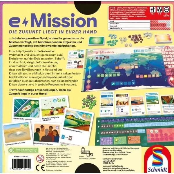 Produktbild Schmidt Spiele e-Mission (Deutsch)
