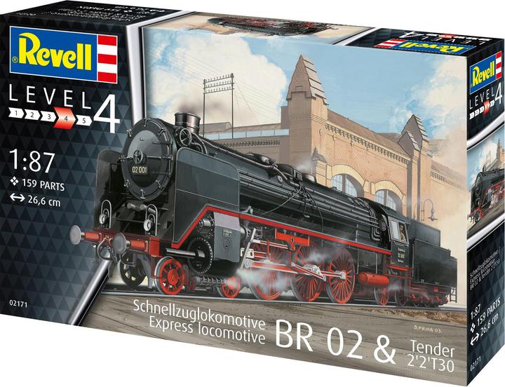 Immagine prodotto Revell Locomotiva Express BR 02 & Tender 2'2'T30