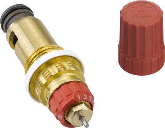 Produktbild Danfoss Ventileinsatz Serie 3 RA-N 1/2" rot 013G7370