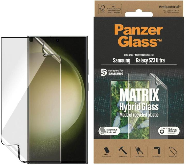 Produktbild PanzerGlass Ultra-Wide Fit (1 Stück, Samsung Galaxy S23 Ultra)