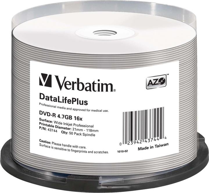 Produktbild Verbatim Dvd-R (50 x)