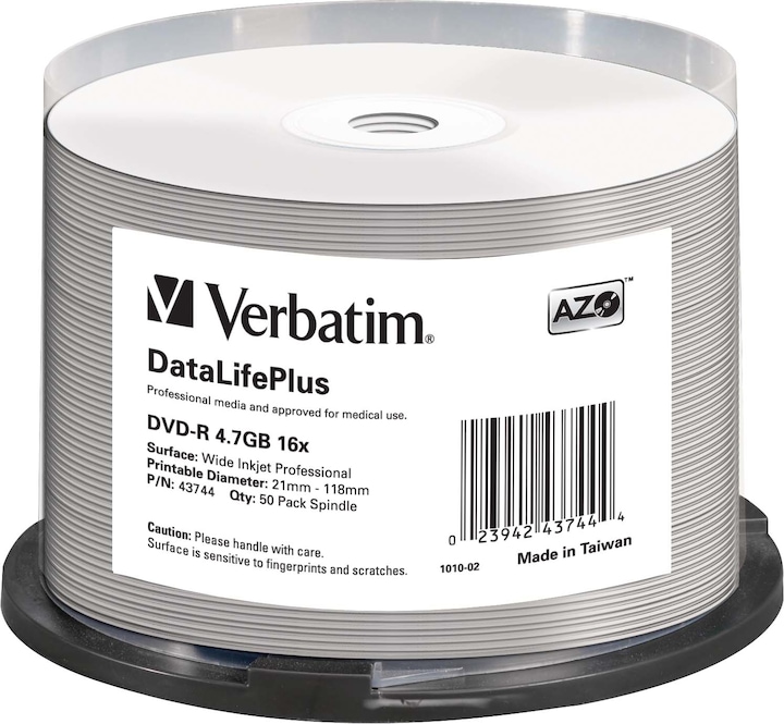 Actual product image Verbatim Dvd-R (50 x)