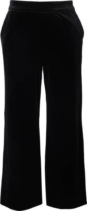 Immagine prodotto Ulla Popken Pantaloni eleganti in velluto con taglio della gamba svasato e cintura comoda (46, 48)