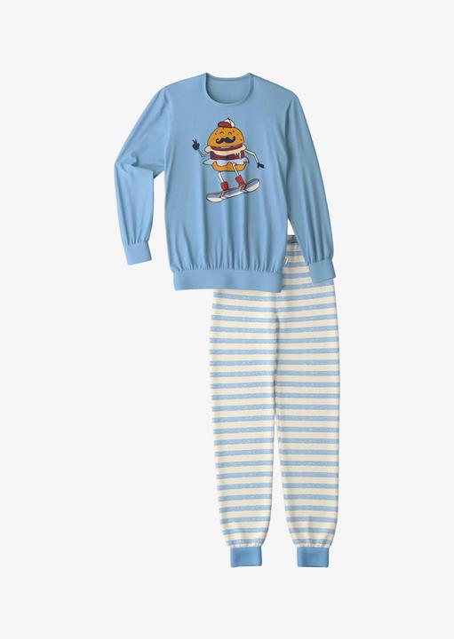Actual product image Calida Pyjama " Kids Stripes " blau (164)