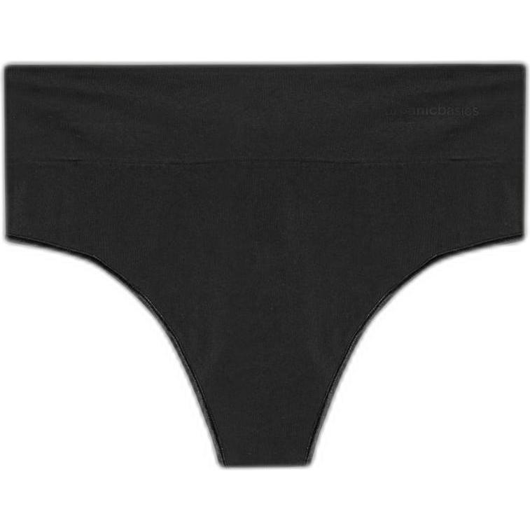 Organic, Damen, Unterhosen, höschen für damen smooth, Schwarz, (L)