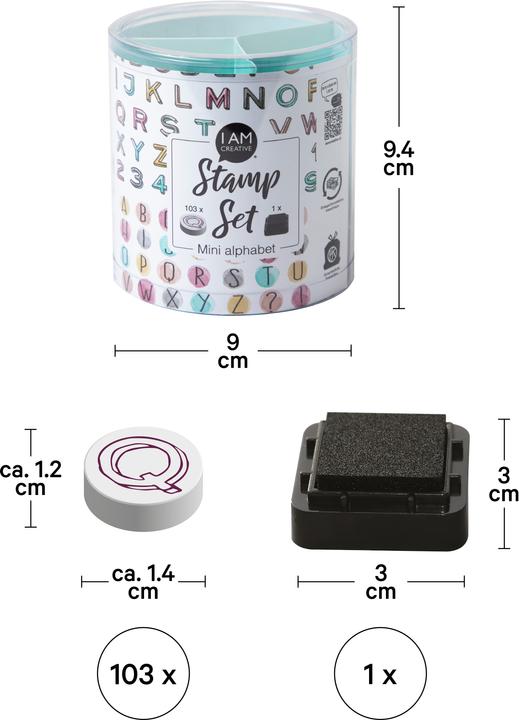 Immagine prodotto I Am Creative Stempelset