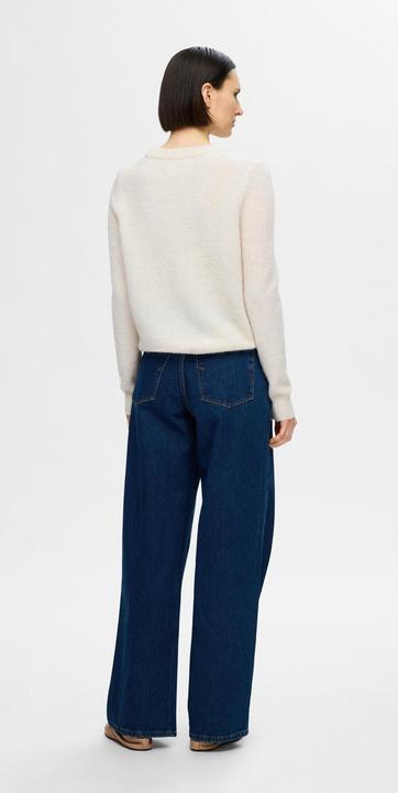 Produktbild Selected Femme Slfsia Ras Ls Knit O-Neck Noos (XL)