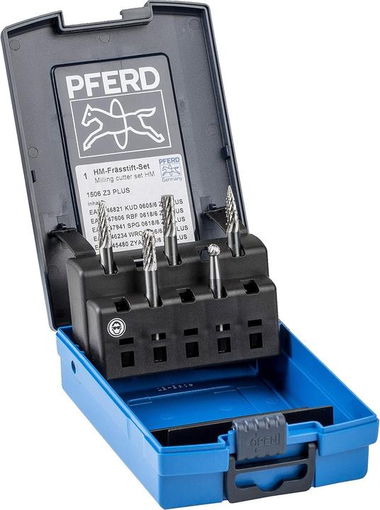 Produktbild Pferd HMFrässtiftSet 506 Z3 PLUS