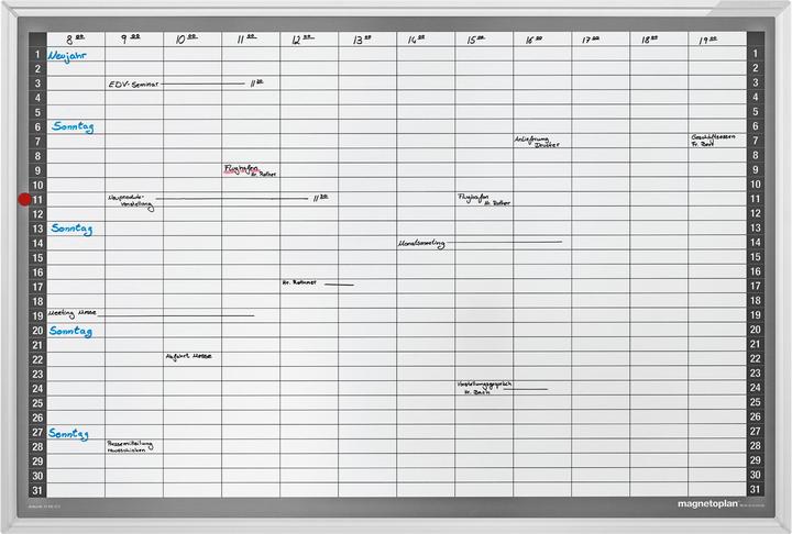 Produktbild Magnetoplan Monatsplaner (90 x 60 cm)