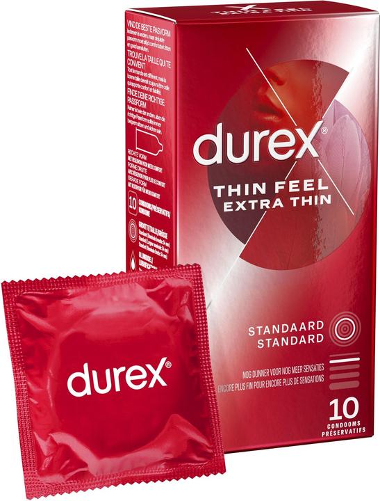 Immagine prodotto Durex Thin Feel Extra Thin - 10 preservativi (10 pz.)