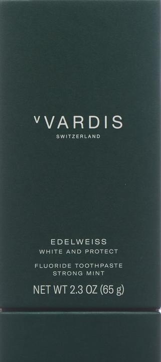 Image du produit vVardis EDELWEISS White & Protect dentifrice Strong Mint (50 ml)