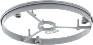 Actual product image Kaiser KAI 1293-71 KompaX 2+3 Front Ring DA 215mm for Ceiling Outlets
