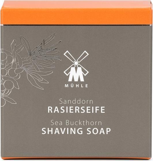 Actual product image Mühle Sea buckthorn (65 ml, Shaving soap)