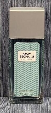 David Beckham Aqua Classic natural spray deodorant, Men, 75ml (Spray, 75 ml)