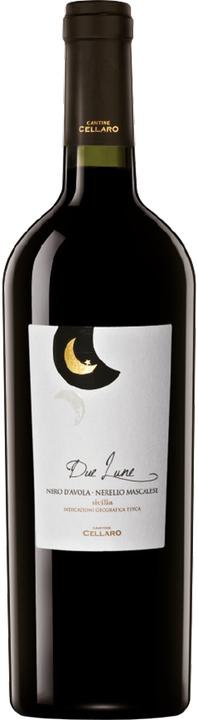 Image du produit Cantine Cellaro Due Lune Sicilia IGT Nerello Mascalese & Nero d'Avola (1 x 75 cl, 2021)