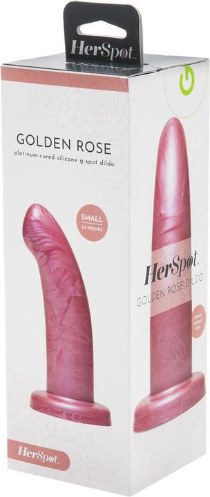 Actual product image Fleshlight HerSpot Dildo Golden Rose Small