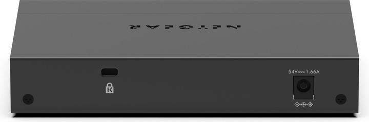 Produktbild Netgear 5PT POE/POE+ GIGE Unmanaged Switch GS305PP (5 Ports)