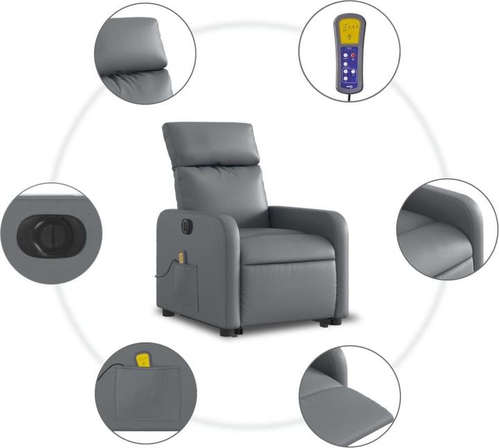 Image du produit vidaXL Massagesessel mit Aufstehhilfe