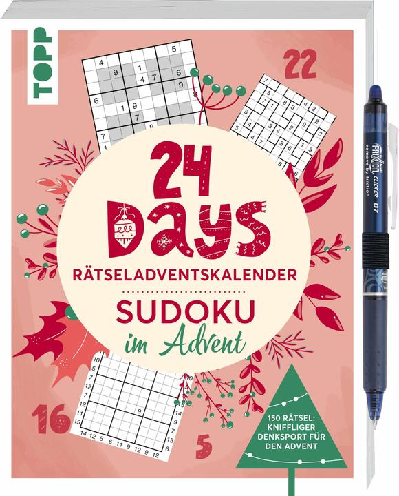 Produktbild 24 DAYS RÄTSELADVENTSKALENDER – Sudoku im Advent